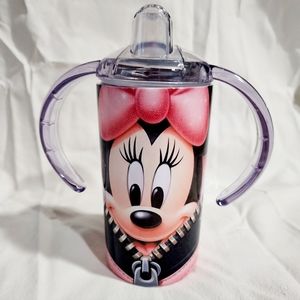 Minnie Mouse zipper sippy cup